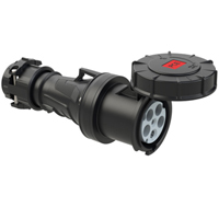 CEE-Connector 60A 4P5W 6h IP69k UL Approved (PCE360C6W)